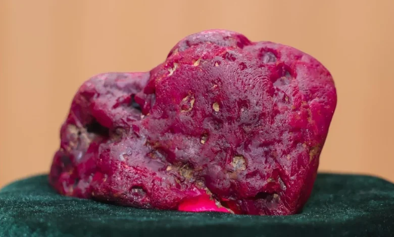 Massive 11,000-carat ruby unearthed by miners in Myanmar, officials say