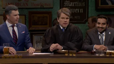 Matt Damon’s Brett Kavanaugh reveals how Trump will serve a third term in boozy SNL cold open