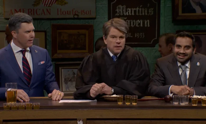 Matt Damon’s Brett Kavanaugh reveals how Trump will serve a third term in boozy SNL cold open