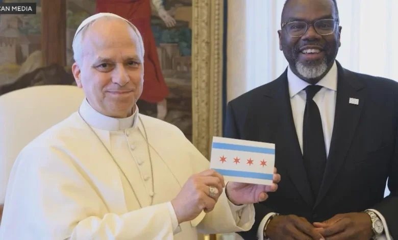 Mayor Johnson responds after President Trump criticized his meeting with Pope Leo