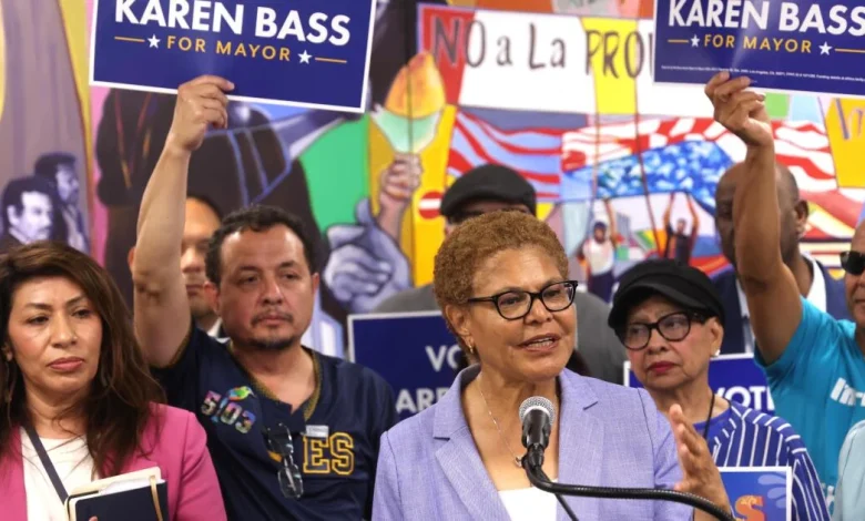 Mayor Karen Bass is in the toughest reelection fight of her career. She says she intends to win it