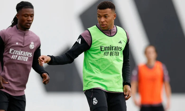 Mbappé se despidió del Clásico a cinco minutos del final del entrenamiento... para sorpresa de todos
