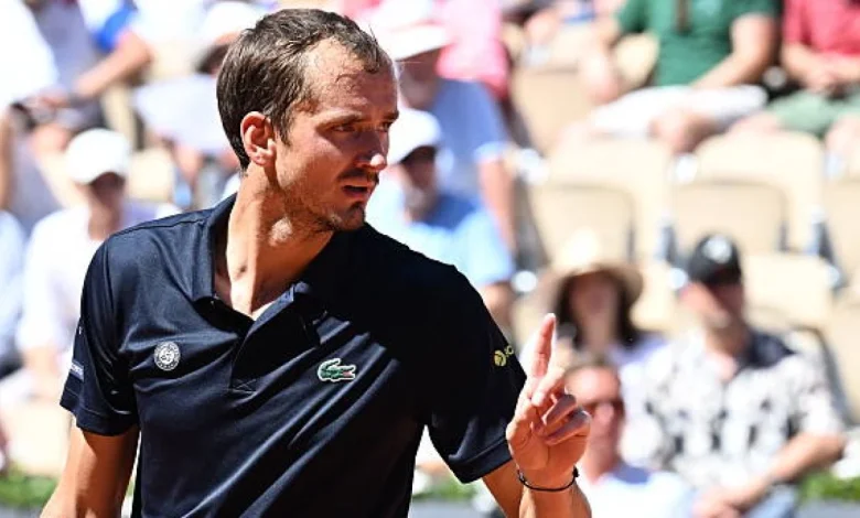 Medvedev receives a scolding from his wife