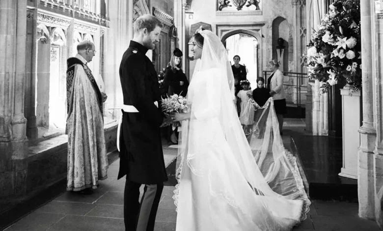 Meghan Markle and Prince Harry Share Never-Before-Seen Wedding Photos to Celebrate Their Anniversary