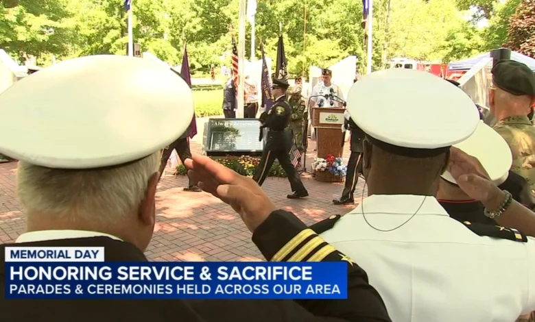 Memorial Day 2026 ceremonies, parades held in Chicago, Elmhurst, Naperville, Arlington Heights, and more