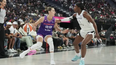 Mercury rout the Aces 99-66 to spoil Las Vegas’ ring ceremony