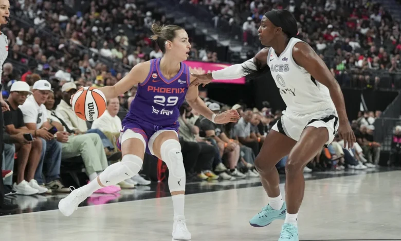Mercury rout the Aces 99-66 to spoil Las Vegas’ ring ceremony