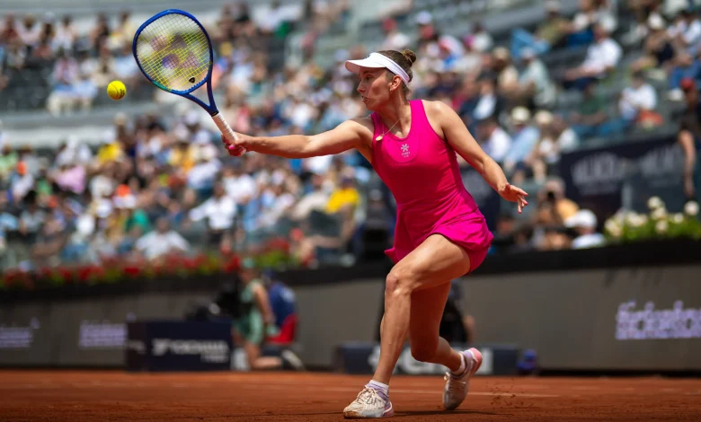Mertens saves three match points to end Paolini's title defense in Rome