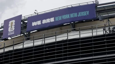 MetLife stadium signage brings tension in New York and New Jersey’s World Cup partnership