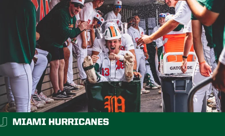 Miami Hurricanes Baseball: NCAA Gainesville Regional Central