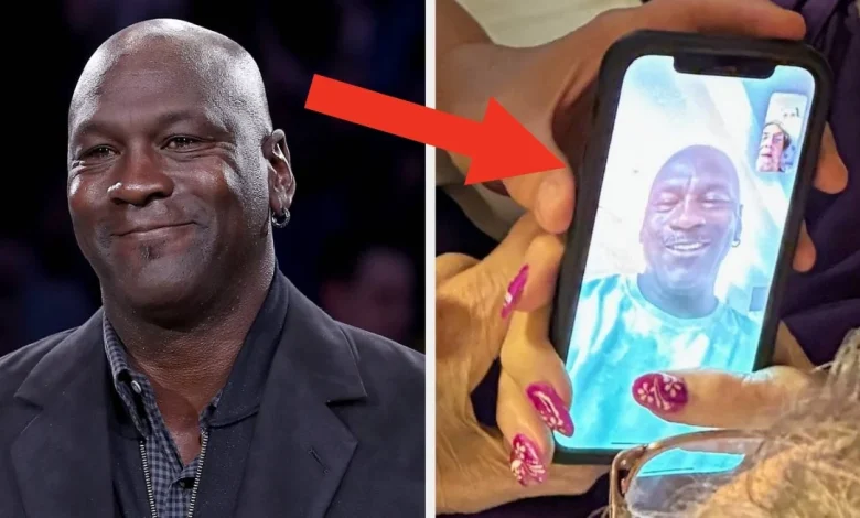 Michael Jordan Surprises High School Teacher In Hospice