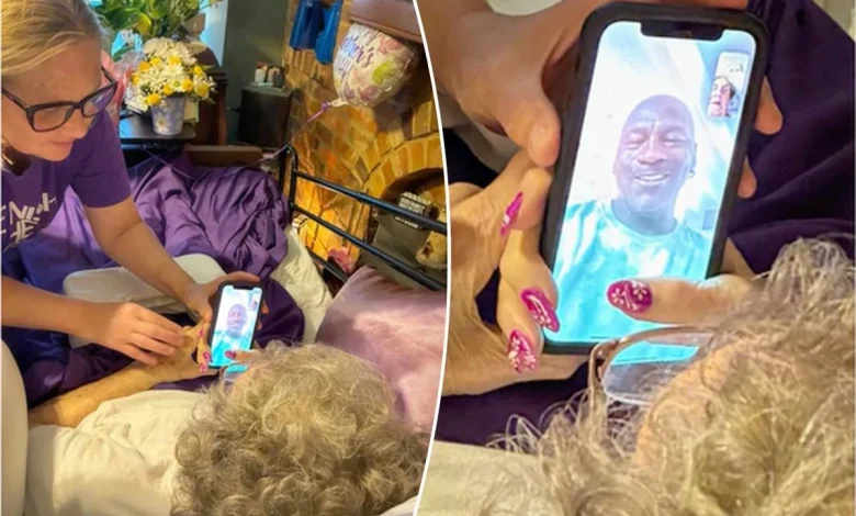Michael Jordan's touching gesture for ill former teacher