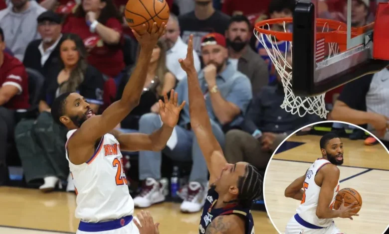 Mikal Bridges rises from depths to become most impactful Knick