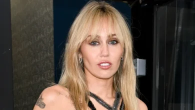 Miley Cyrus Makes the Naked Dress Trend Look Straight-up Dangerous in Bold New Photos
