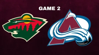Minnesota Wild at Avalanche Game 2: One Team Makes Goalie Change, Lines, Notes & How To Watch
