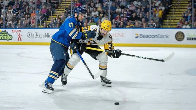 Minor league report: Penguins beat Thunderbirds in Game 3
