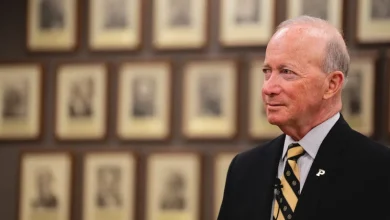 Mitch Daniels to serve as Purdue interim president