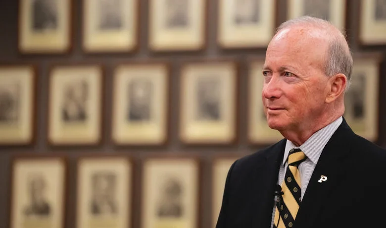 Mitch Daniels to serve as Purdue interim president