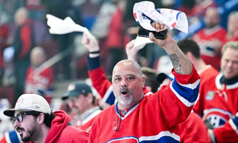 Montreal fans briefly carry U.S. anthem after mic fails before Canadiens playoff game