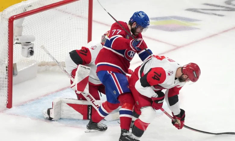 Montreal forwards Newhook, Dach miss morning skate, both available for Game 4