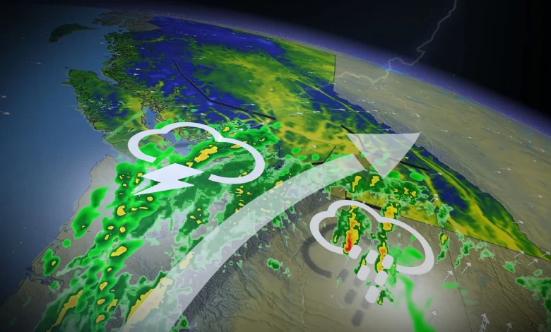 Much-needed rain coming to B.C. as pattern change on the horizon