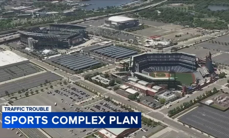 Multi-million dollar plan aims to fix sports complex traffic woes in South Philadelphia