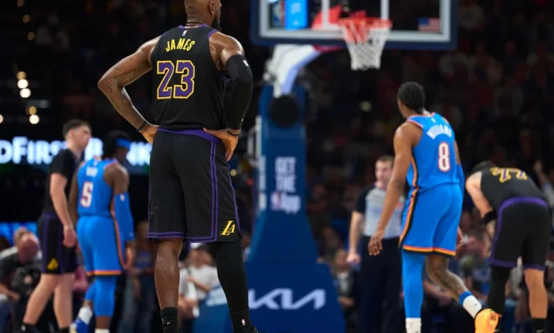 NBA Playoffs: Lakers vs. Thunder series schedule, start time, stream