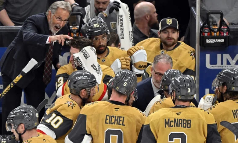 NHL EDGE stats behind Golden Knights’ success under Tortorella