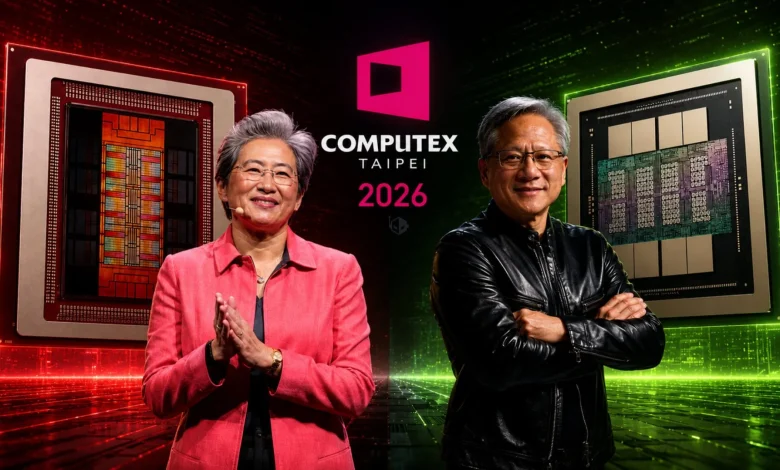 NVIDIA's Jensen Huang & AMD's Lisa Su Touch Down in Taipei as Computex Showdown Looms, Showcasing Next-Gen Technologies