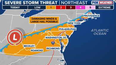 NYC weather: Severe thunderstorm watch issued for all of NYC, NJ, Long Island