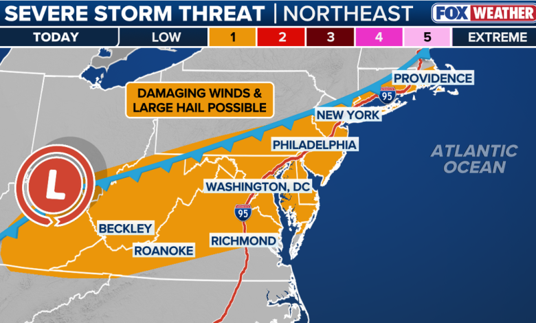 NYC weather: Severe thunderstorm watch issued for all of NYC, NJ, Long Island