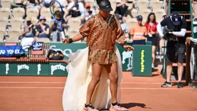 Naomi Osaka’s French Open outfits bring couture and tennis together in Paris