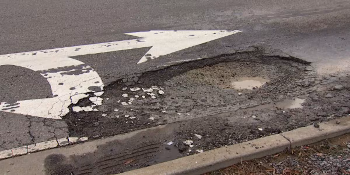 Nashville drivers may encounter potholes in the coming days as rainy weather moves in