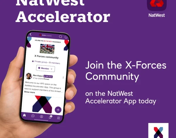 NatWest and X‑Forces Enterprise launch dedicated Armed Forces Business Community within NatWest Accelerator App