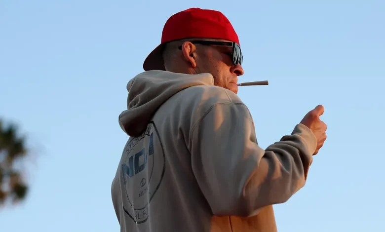 Nate Diaz in vintage form at open workouts for Rousey vs. Carano card