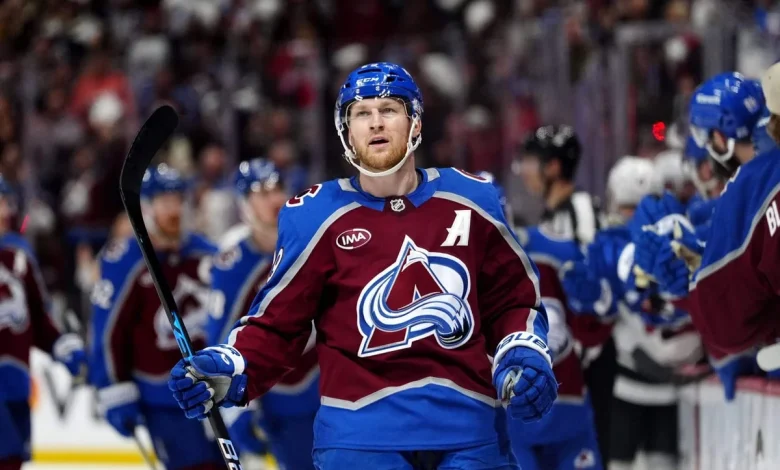 Nathan MacKinnon has been at his best in these playoffs: All business — right down to the flippers