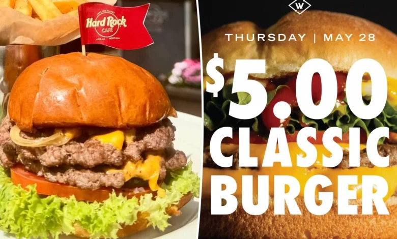 National Burger Day 2026 deals and freebies