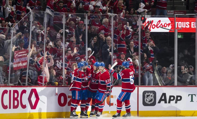 Newhook scores twice again, Canadiens defeat Sabres in Game 3