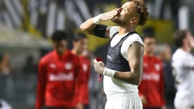 Neymar marca em 'despedida' da Vila, Santos vence Bragantino e escapa do Z4