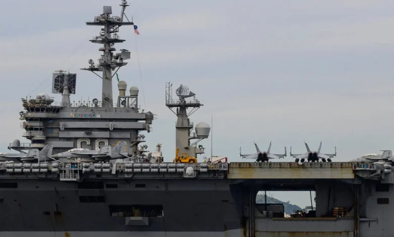 Nimitz Aircraft Carrier Enters Caribbean as Trump Pressures Cuba