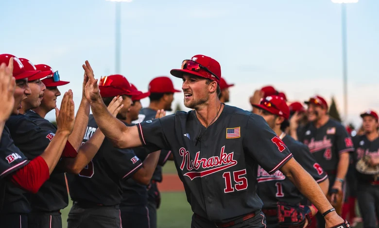 No. 24 Huskers Reach 40-Win Mark with Six-Run Ninth - University of Nebraska - Official Athletics Website