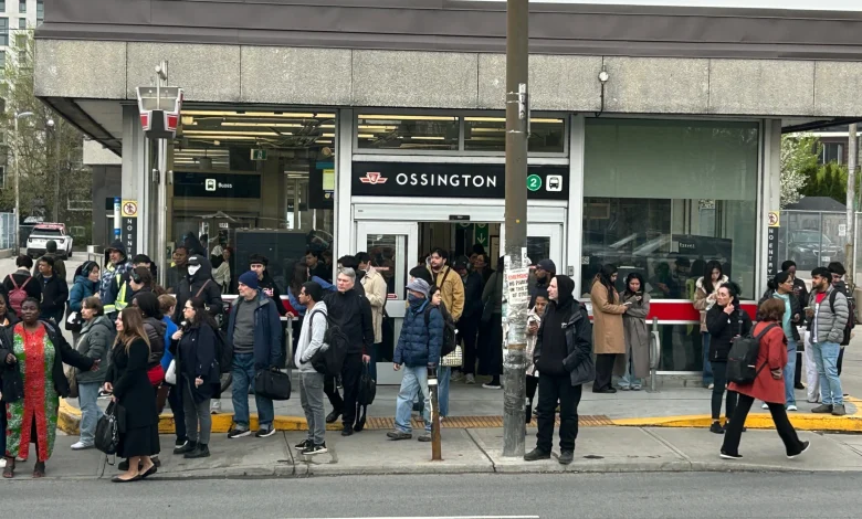 No service on TTC’s Line 2 between Jane and Ossington