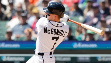 No time to rest: Struggling Tigers keep leaning on rookie McGonigle