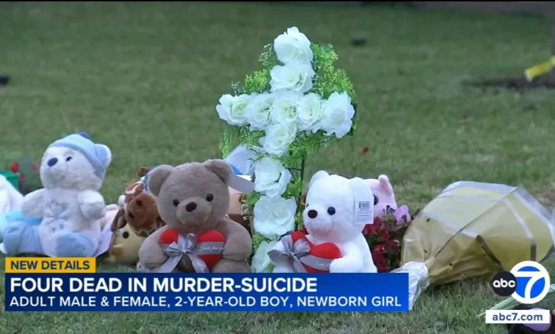 North Hills murder-suicide: Woman believed to have killed husband, 2 children