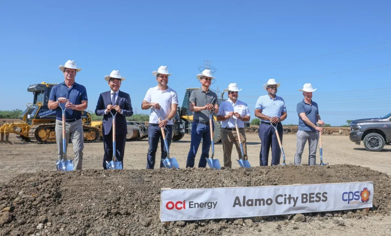 OCI ENERGY AND CPS ENERGY BREAK GROUND ON ALAMO CITY BATTERY ENERGY STORAGE PROJECT