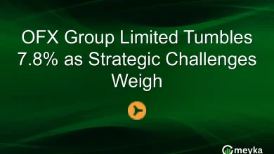 OFX Group Limited Tumbles 7.8% as Strategic Challenges Weigh