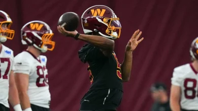 OTA notebook | Jayden Daniels had strong practice in new offense