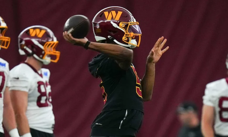 OTA notebook | Jayden Daniels had strong practice in new offense