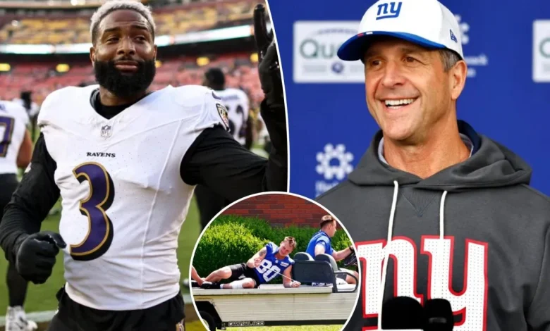 Odell Beckham Jr. reunion could be option after Giants' rash of receiver injuries