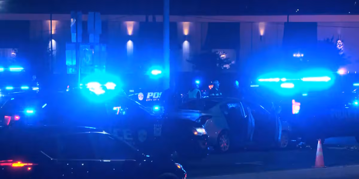 Officer-involved crash leaves man in critical condition
